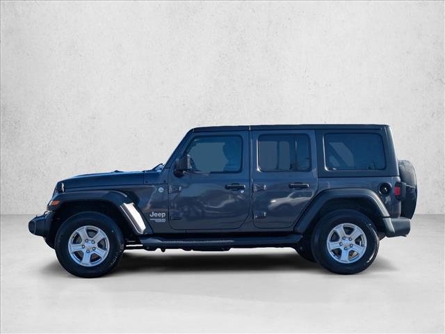 used 2020 Jeep Wrangler Unlimited car, priced at $21,992