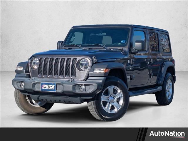 used 2020 Jeep Wrangler Unlimited car, priced at $21,992