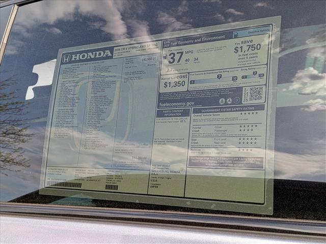 new 2026 Honda CR-V Hybrid car, priced at $44,998