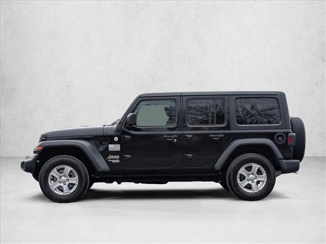 used 2020 Jeep Wrangler Unlimited car, priced at $23,473