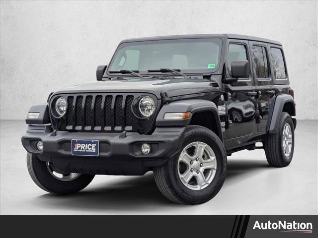 used 2020 Jeep Wrangler Unlimited car, priced at $23,473