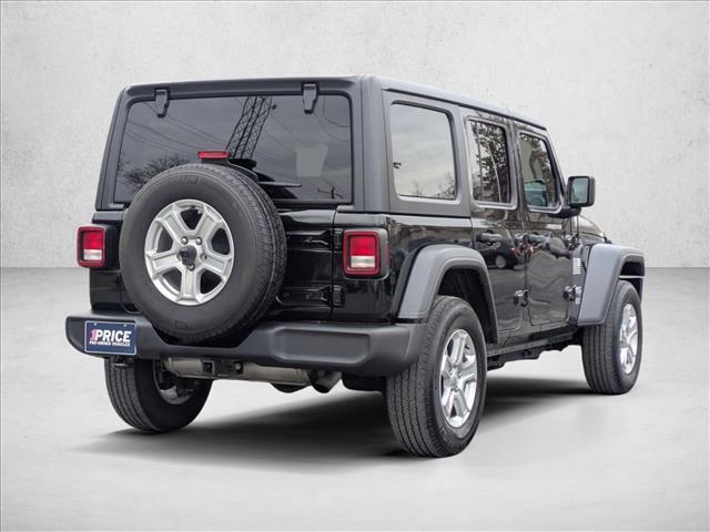 used 2020 Jeep Wrangler Unlimited car, priced at $23,473