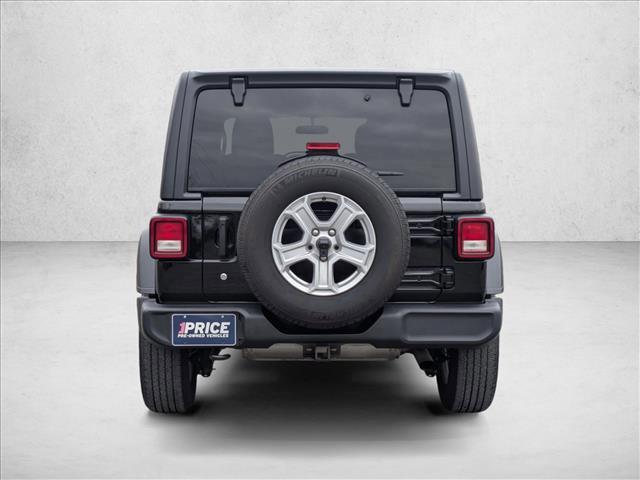used 2020 Jeep Wrangler Unlimited car, priced at $23,473