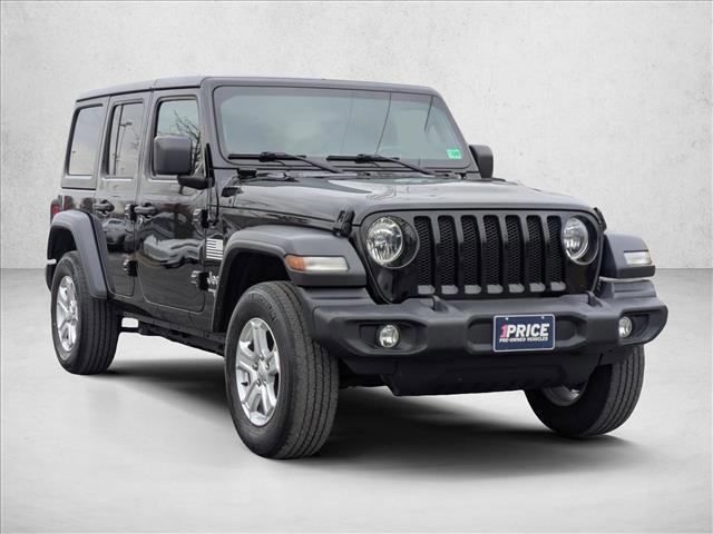 used 2020 Jeep Wrangler Unlimited car, priced at $23,473