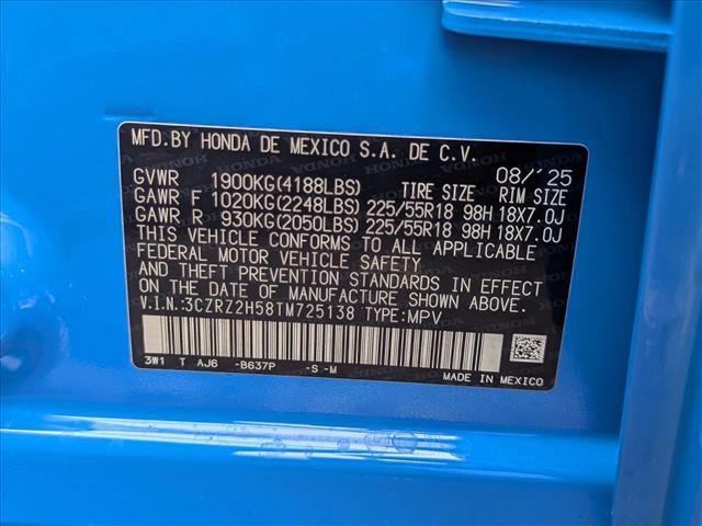 new 2026 Honda HR-V car, priced at $31,405