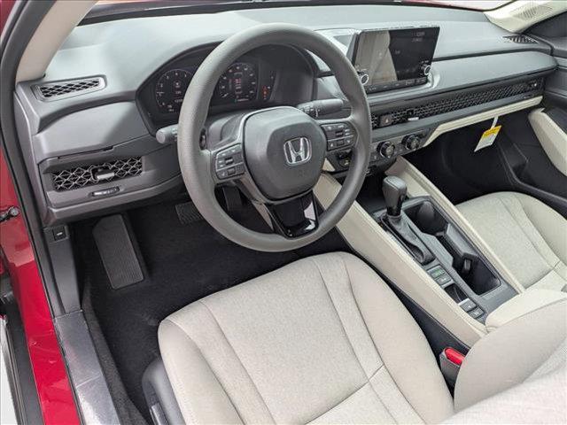 new 2025 Honda Accord car, priced at $32,165