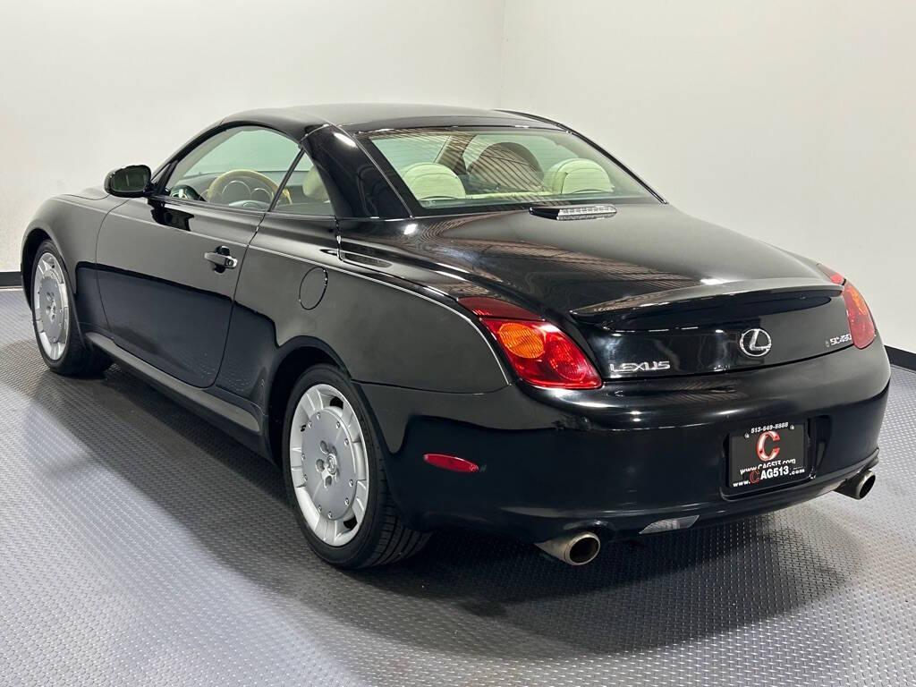 used 2002 Lexus SC 430 car, priced at $8,999