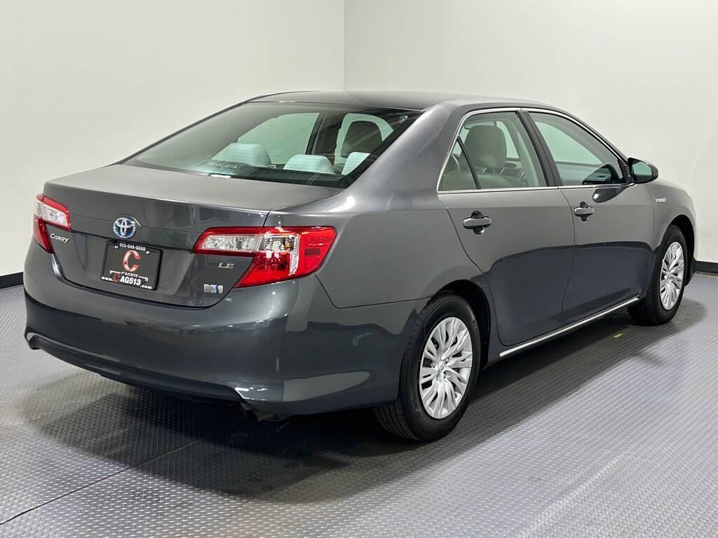 used 2013 Toyota Camry Hybrid car, priced at $8,999