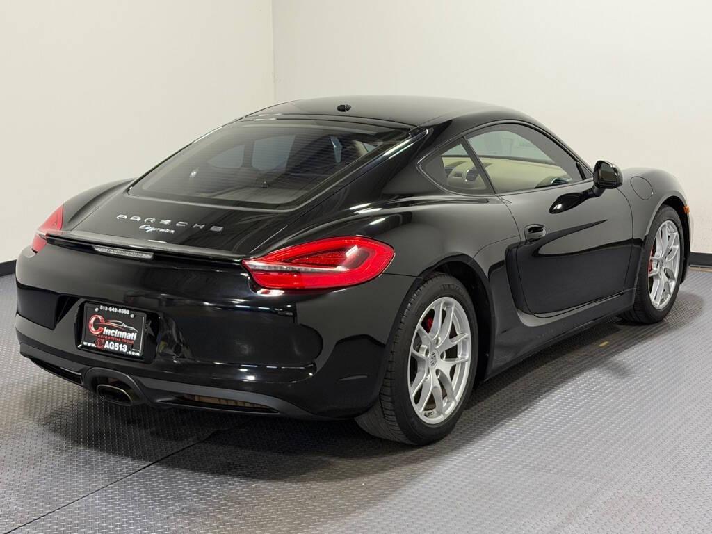 used 2015 Porsche Cayman car, priced at $27,999