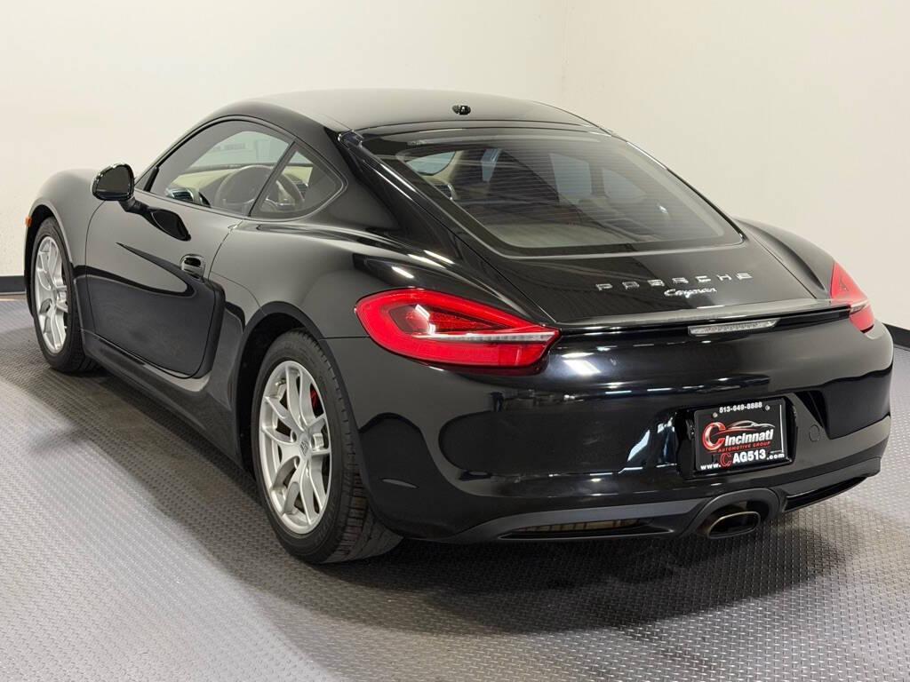 used 2015 Porsche Cayman car, priced at $27,999