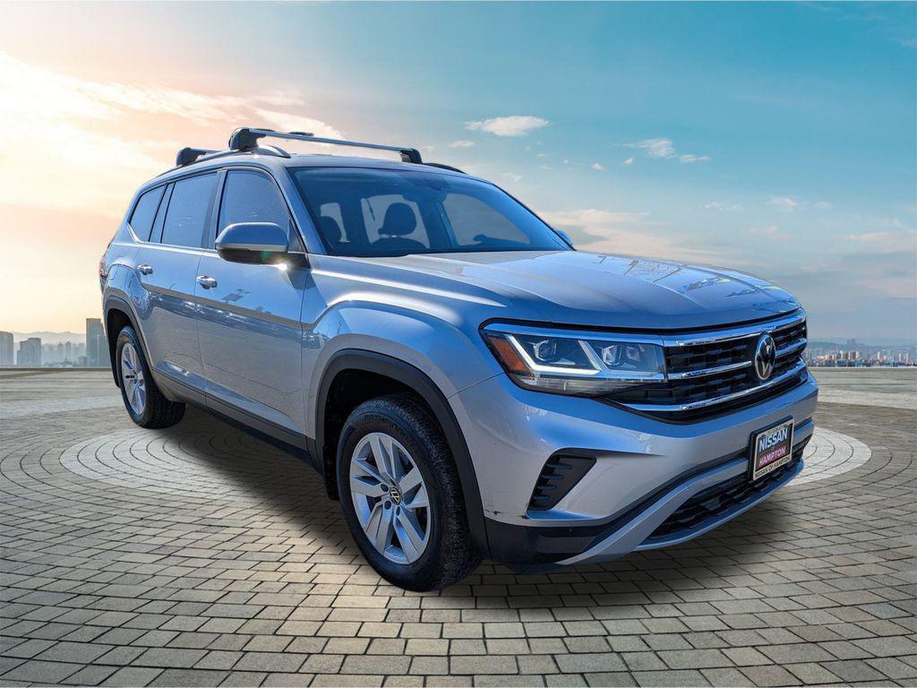 used 2021 Volkswagen Atlas car, priced at $18,861