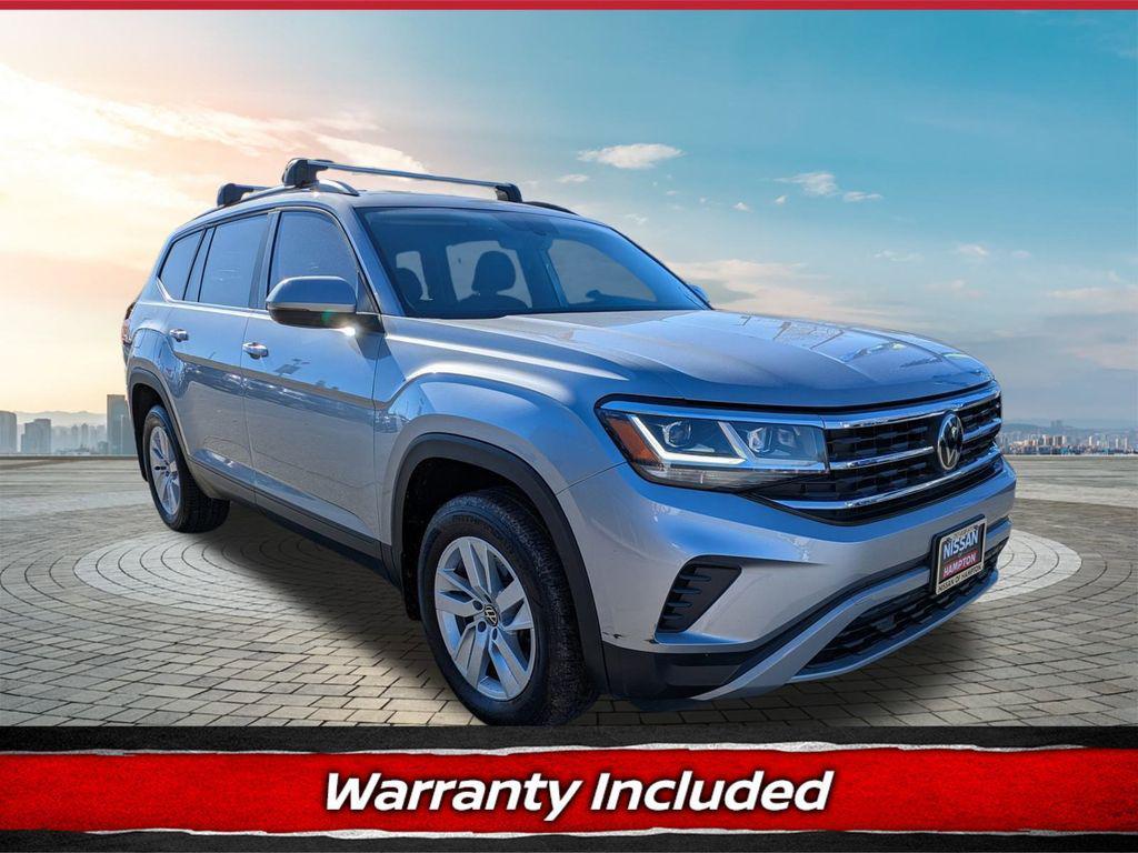 used 2021 Volkswagen Atlas car, priced at $18,861
