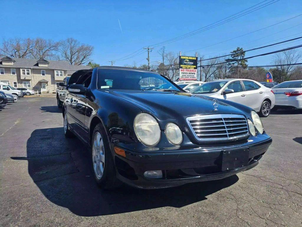used 2001 Mercedes-Benz CLK-Class car, priced at $5,991