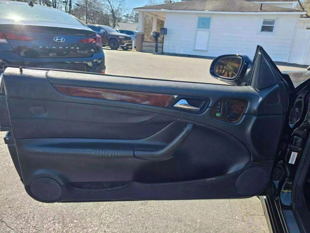 used 2001 Mercedes-Benz CLK-Class car, priced at $5,991