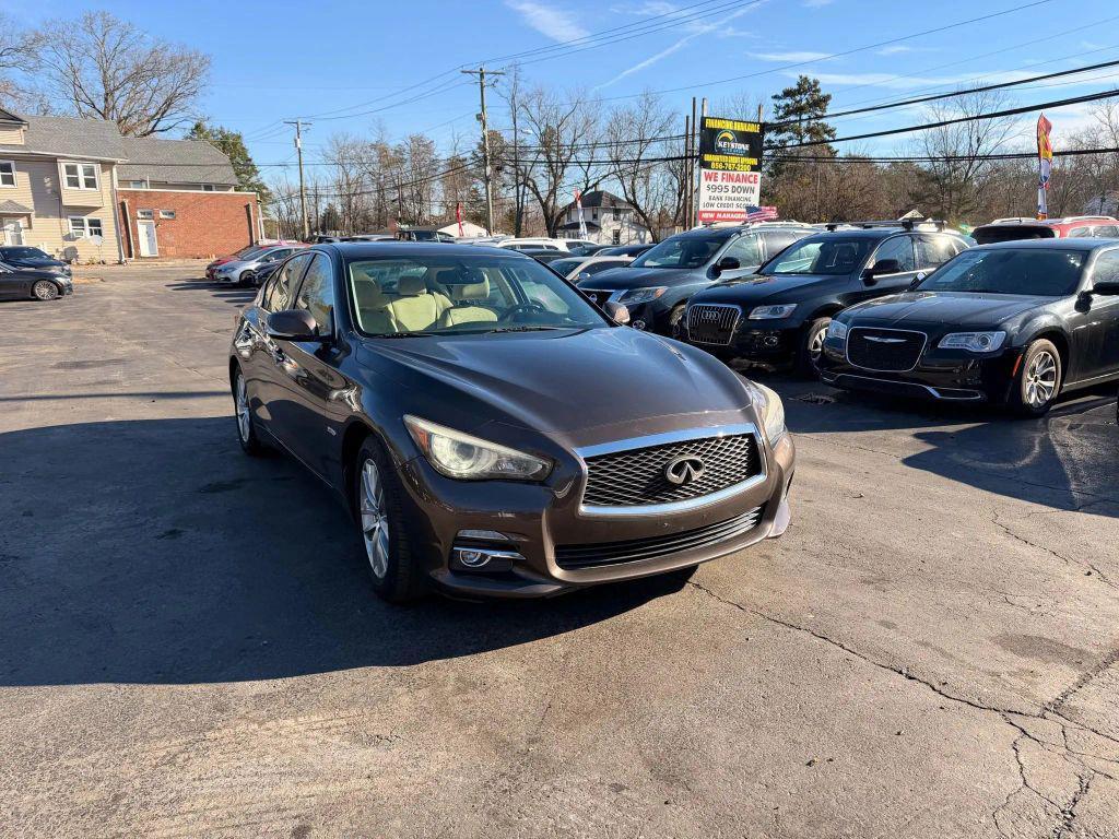 used 2014 INFINITI Q50 Hybrid car, priced at $13,991