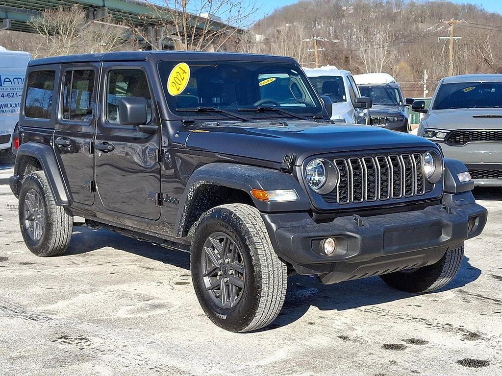 used 2024 Jeep Wrangler car, priced at $34,998
