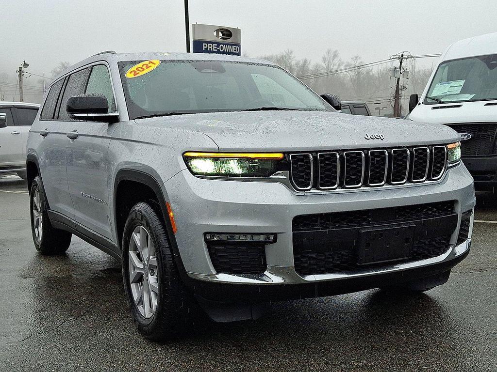 used 2021 Jeep Grand Cherokee L car, priced at $25,698