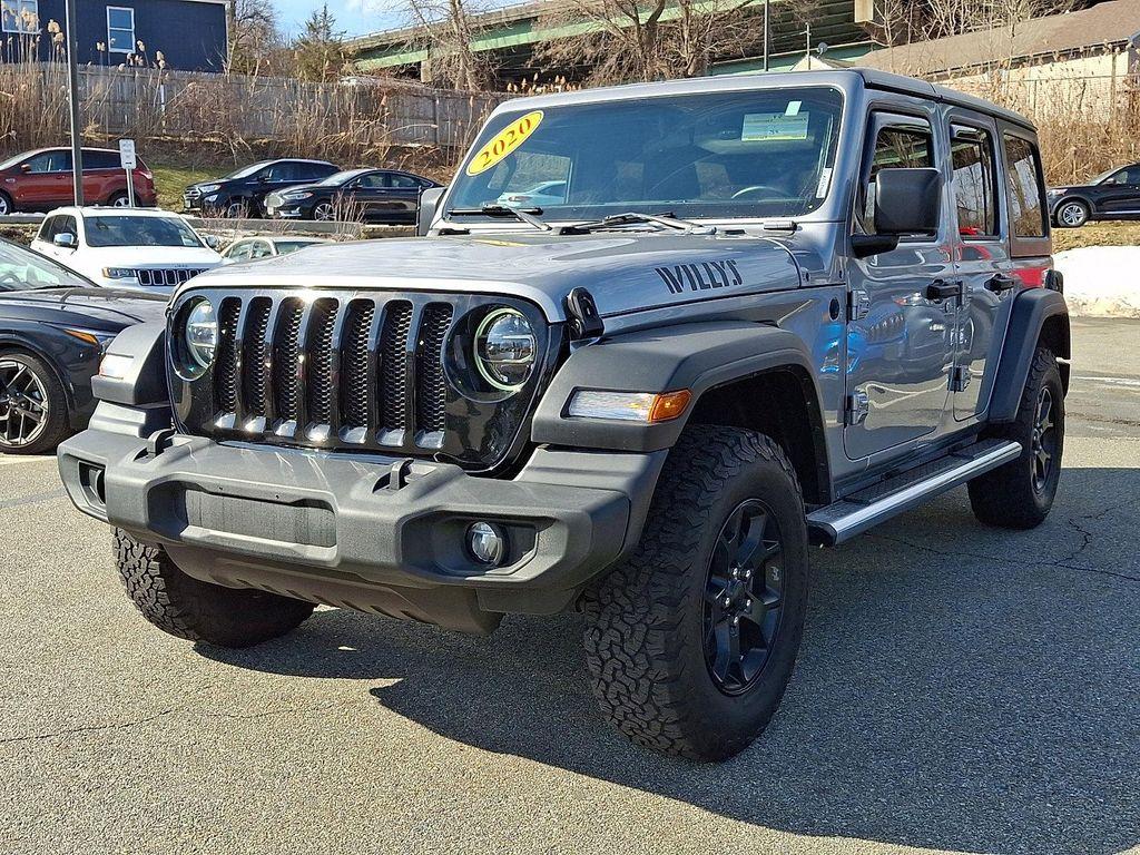 used 2020 Jeep Wrangler Unlimited car, priced at $19,298
