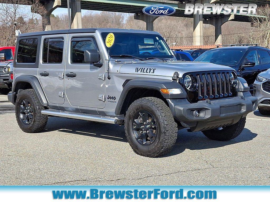 used 2020 Jeep Wrangler Unlimited car, priced at $19,298