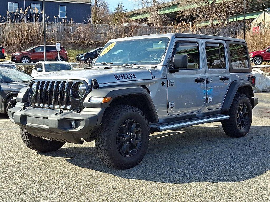 used 2020 Jeep Wrangler Unlimited car, priced at $19,298