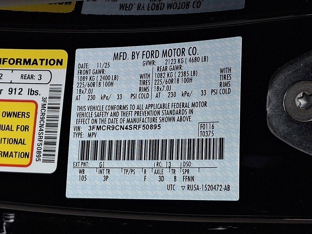 new 2025 Ford Bronco Sport car, priced at $42,165