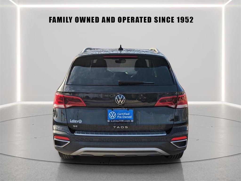 used 2023 Volkswagen Taos car, priced at $17,013