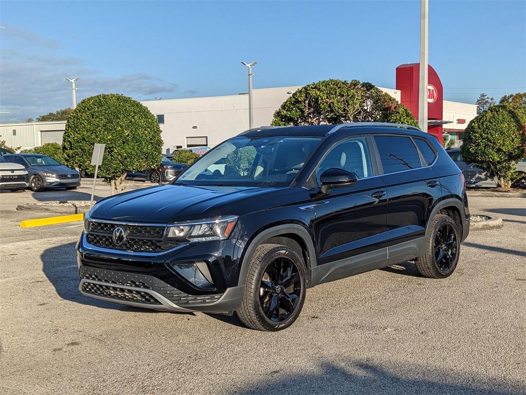 used 2023 Volkswagen Taos car, priced at $19,184