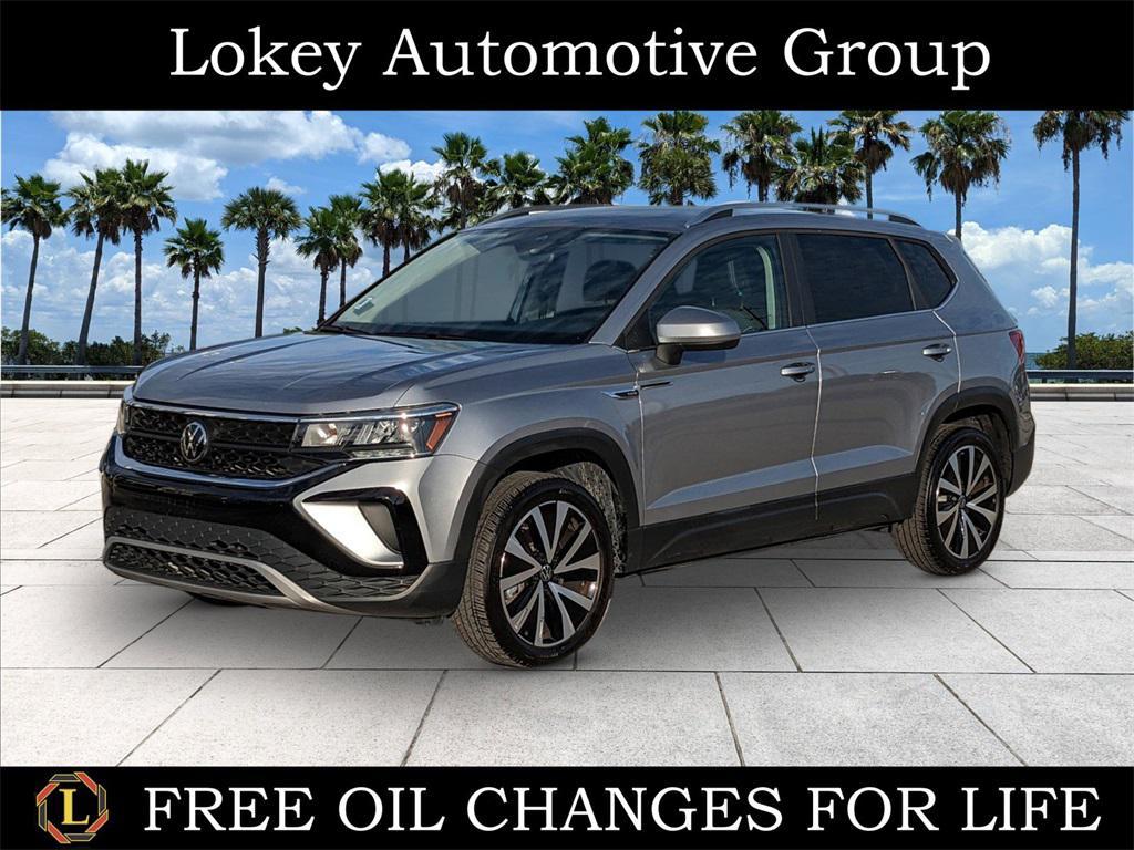 used 2023 Volkswagen Taos car, priced at $17,969