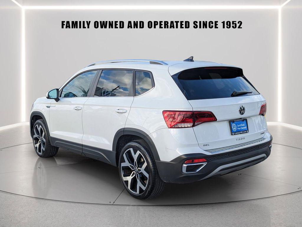 used 2023 Volkswagen Taos car, priced at $20,805