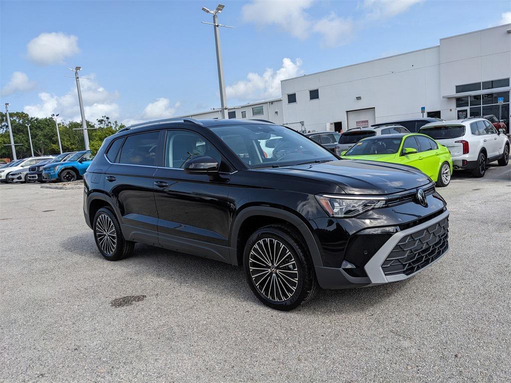 new 2025 Volkswagen Taos car, priced at $23,186