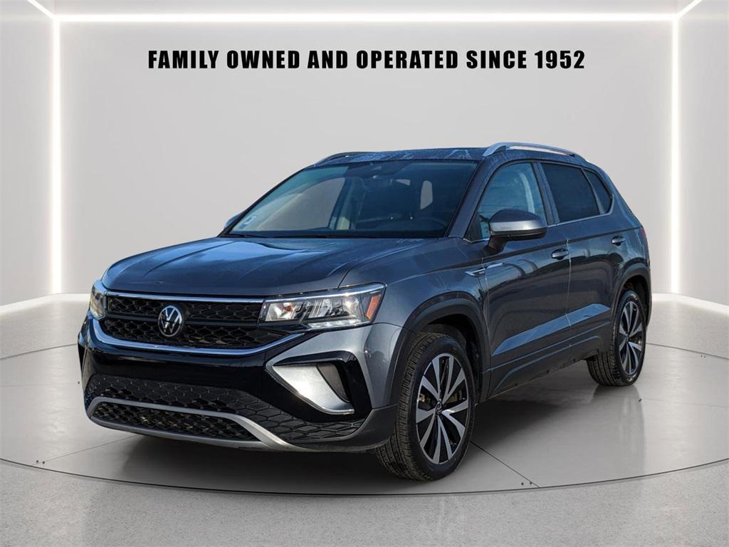 used 2023 Volkswagen Taos car, priced at $18,200