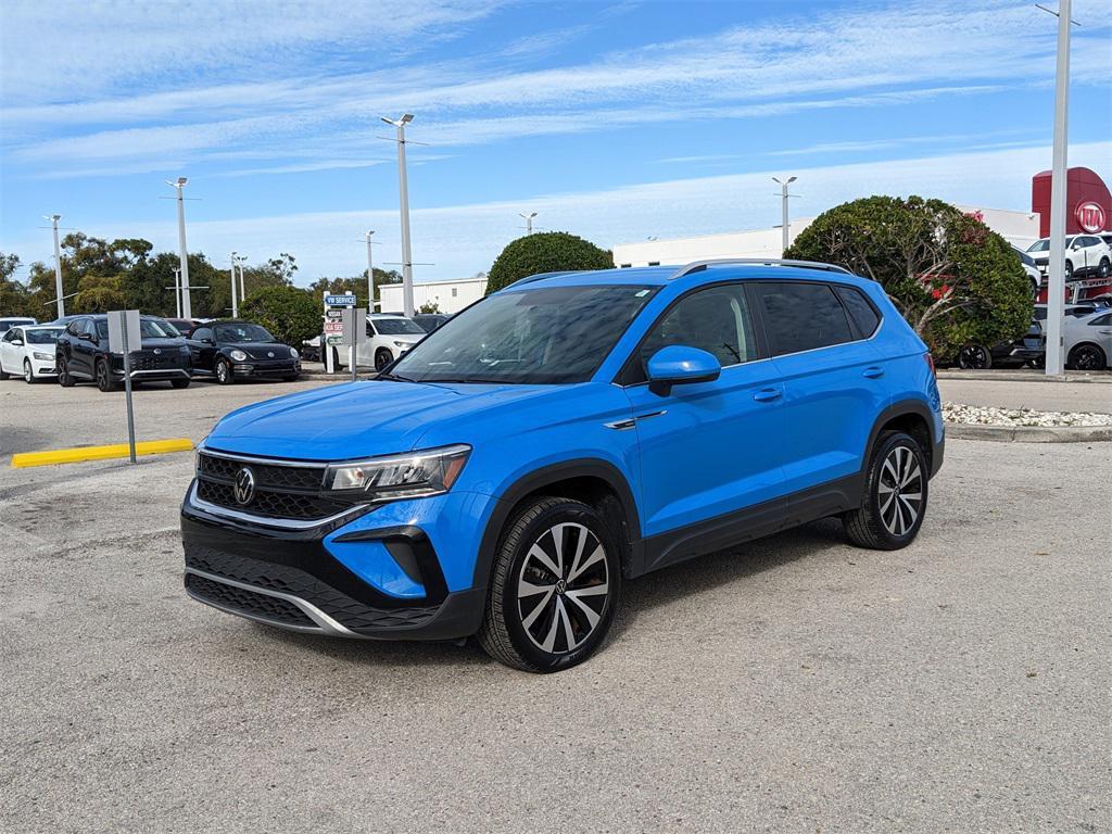 used 2022 Volkswagen Taos car, priced at $17,181