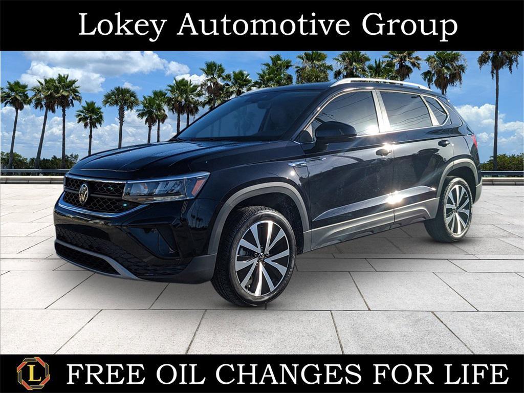 used 2024 Volkswagen Taos car, priced at $18,807