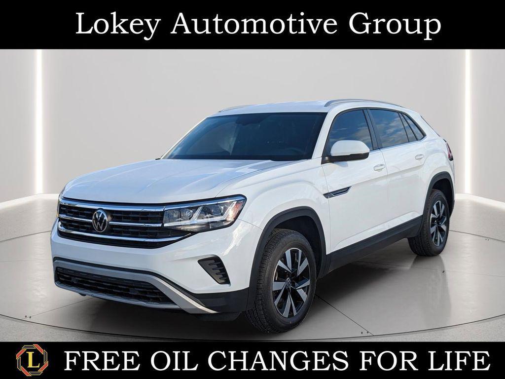 used 2022 Volkswagen Atlas Cross Sport car, priced at $20,838