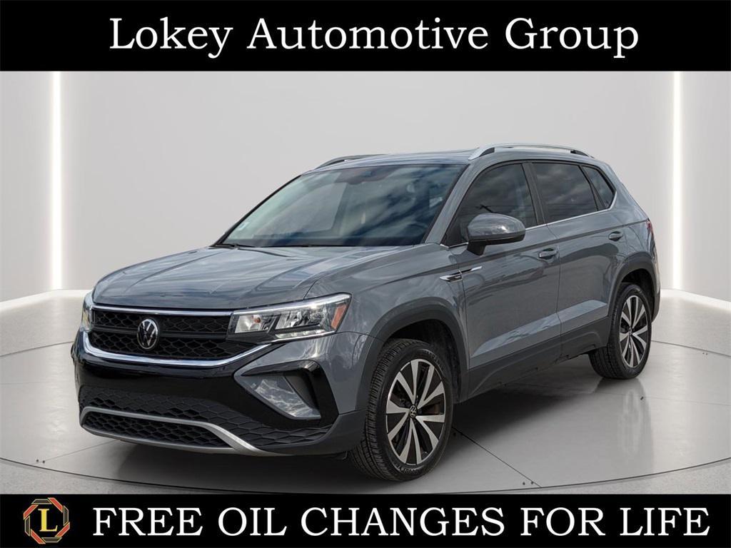 used 2023 Volkswagen Taos car, priced at $17,604