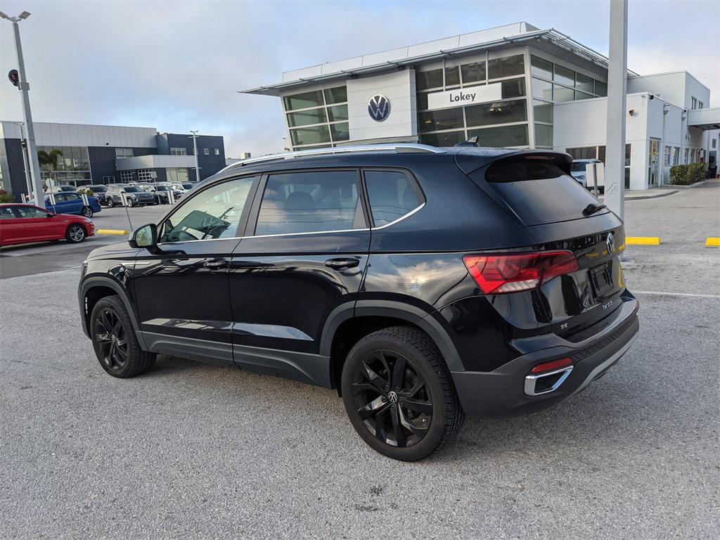 used 2023 Volkswagen Taos car, priced at $17,810