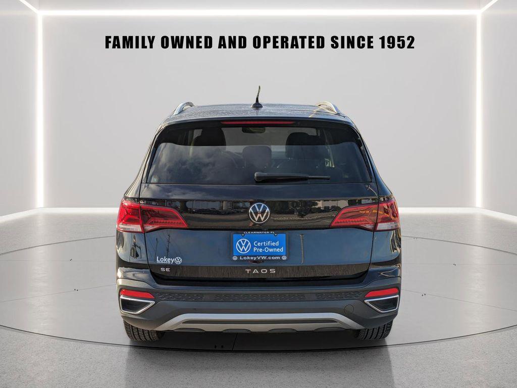 used 2023 Volkswagen Taos car, priced at $17,842