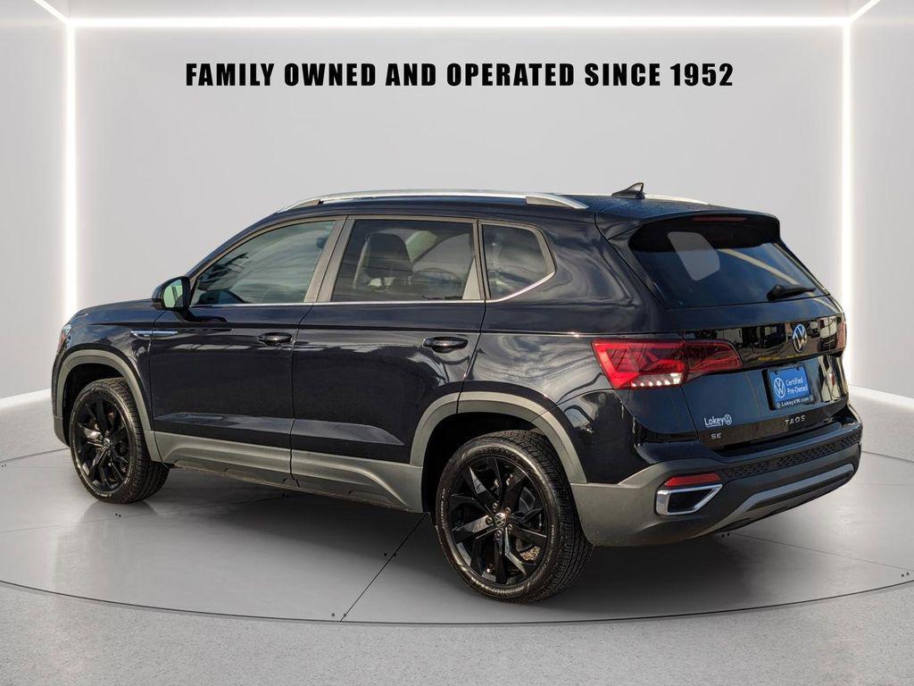 used 2023 Volkswagen Taos car, priced at $17,842