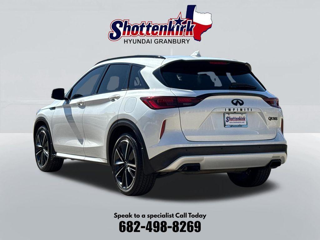 used 2023 INFINITI QX50 car, priced at $29,900