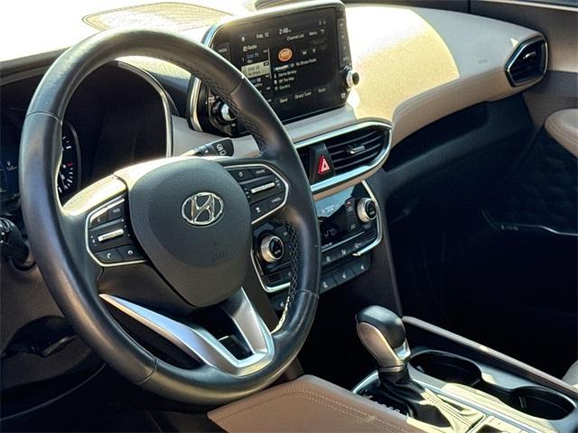 used 2020 Hyundai Santa Fe car, priced at $20,179