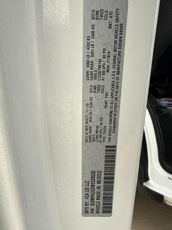 used 2021 Ram ProMaster 3500 car, priced at $22,998