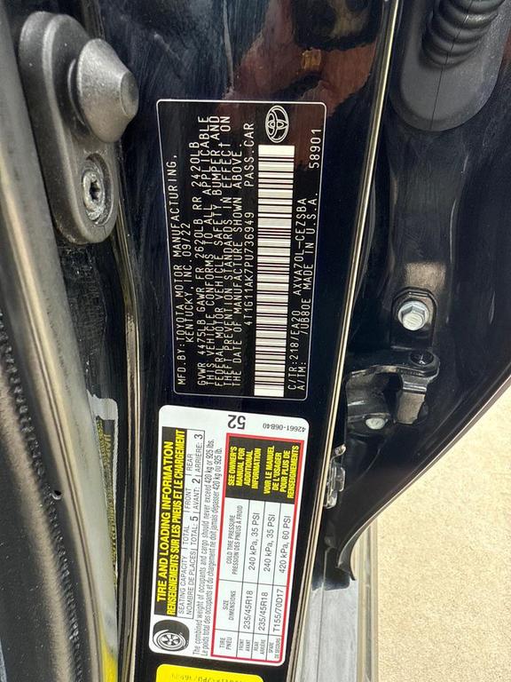 used 2023 Toyota Camry car, priced at $22,375