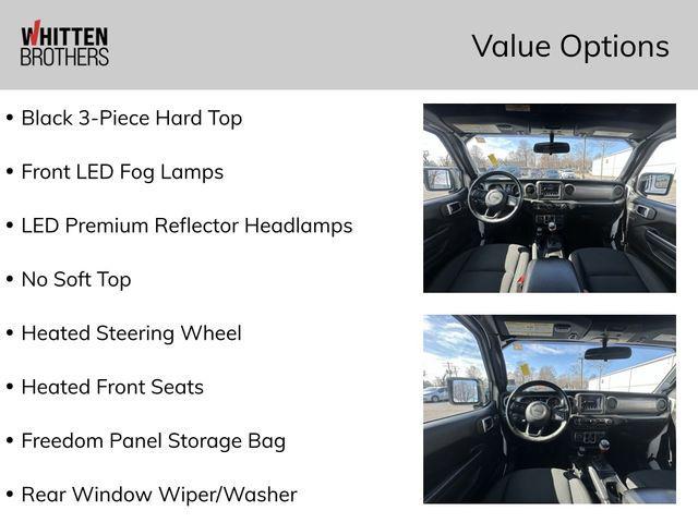 used 2021 Jeep Wrangler car, priced at $24,970