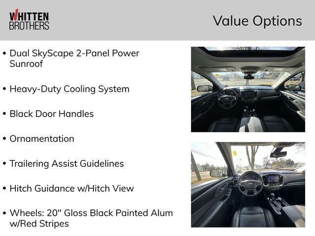 used 2021 Chevrolet Traverse car, priced at $28,490