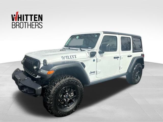 used 2025 Jeep Wrangler 4xe car, priced at $33,290