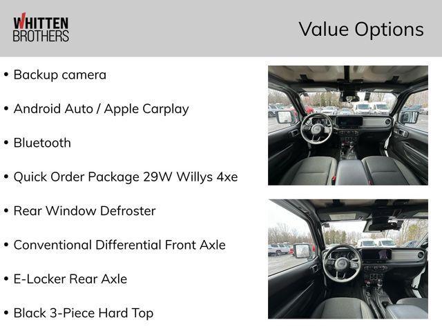 used 2025 Jeep Wrangler 4xe car, priced at $33,290