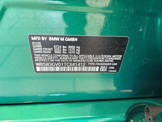 new 2026 BMW M5 car, priced at $132,950