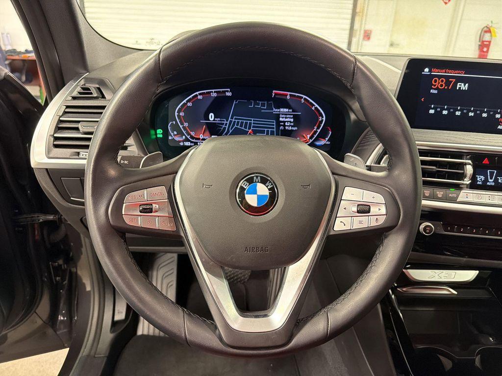 used 2023 BMW X3 car, priced at $33,689