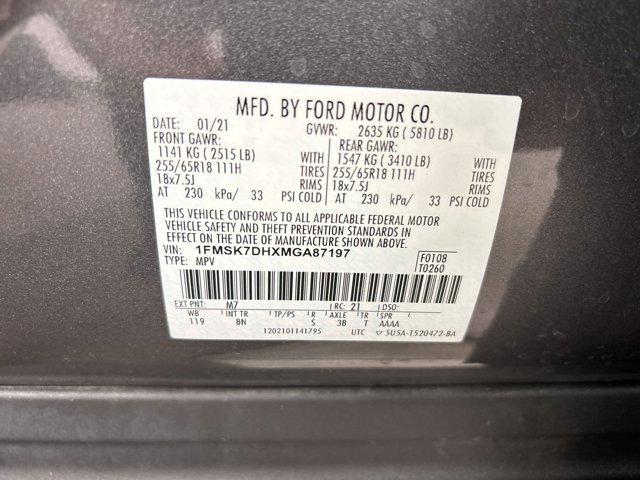 used 2021 Ford Explorer car, priced at $20,497