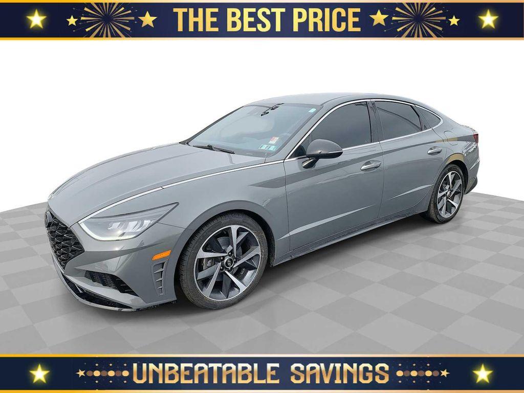 used 2021 Hyundai Sonata car, priced at $18,488